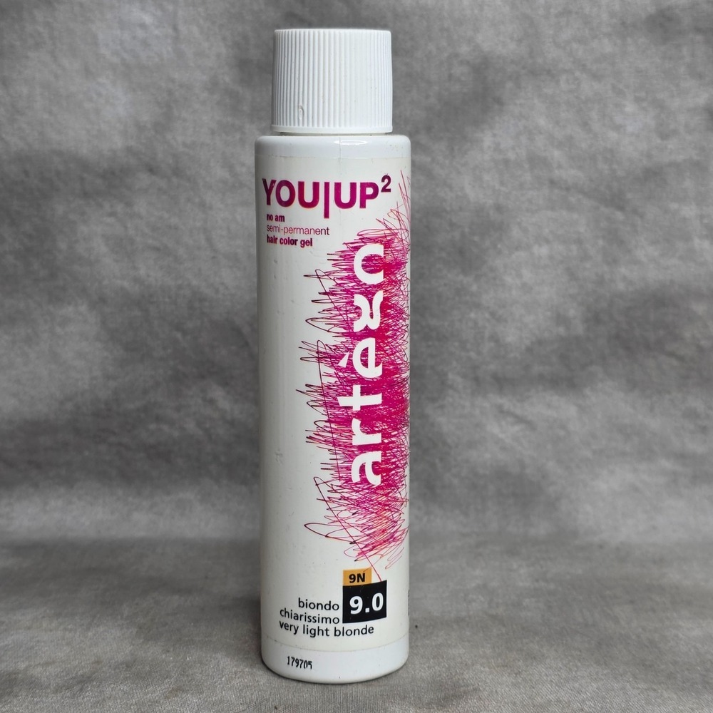 Artego You UP2 Semi-Permanent Hair Color Gel 9.0 Very Light Blonde 3.4 oz/100 ml